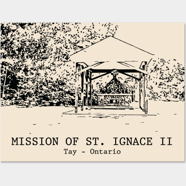Mission of St. Ignace II - Tay ON Wall Art by Lakeric