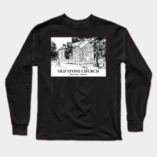 Old Stone Church - Beaverton ON Long Sleeve T-Shirt
