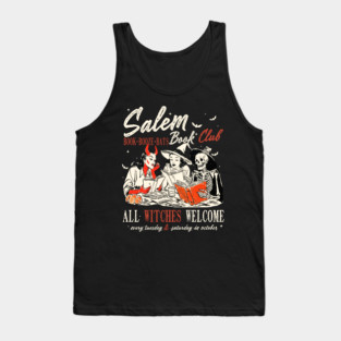 Salem Book Club Feminist Witch Tank Top