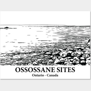 Ossossane Sites - Ontario Posters and Art