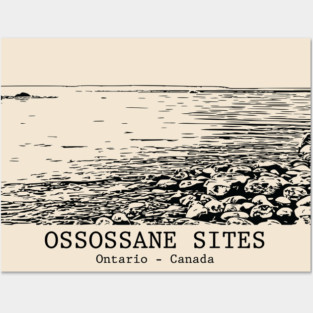 Ossossane Sites - Ontario Posters and Art