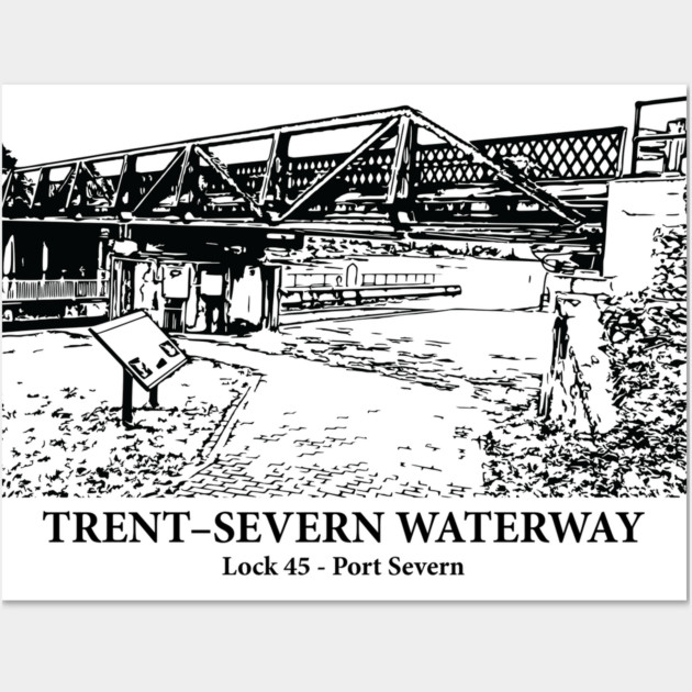 Trent–Severn Waterway - Port Severn ON Wall Art by Lakeric