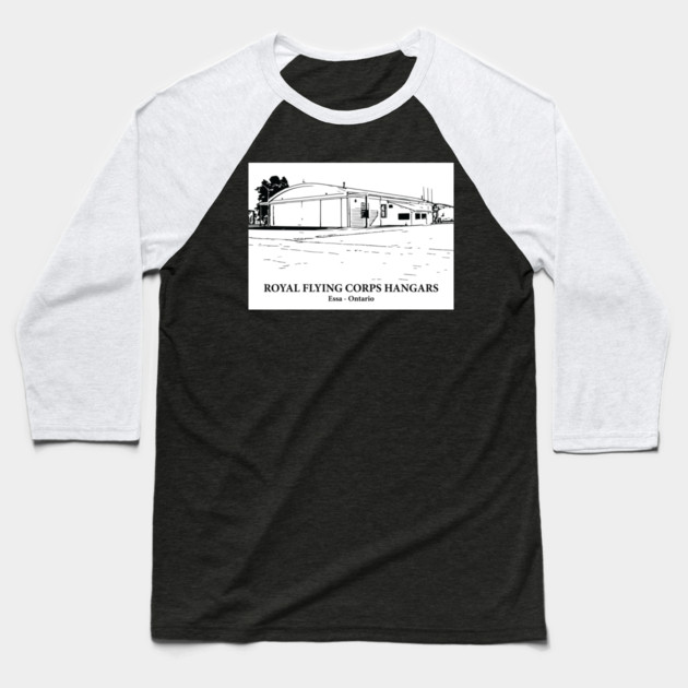Royal Flying Corps Hangars - Essa ON Baseball T-Shirt by Lakeric