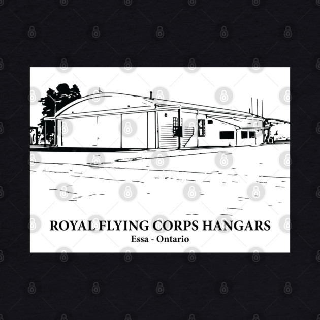 Royal Flying Corps Hangars - Essa ON by Lakeric