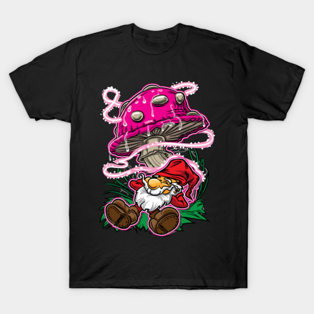 Mystic Shroom Gnome T-Shirt by eShirtLabs