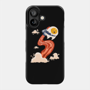 Cholesterol Sky High for a funny breakfast Phone Case