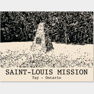 Saint-Louis Mission - Tay ON Posters and Art