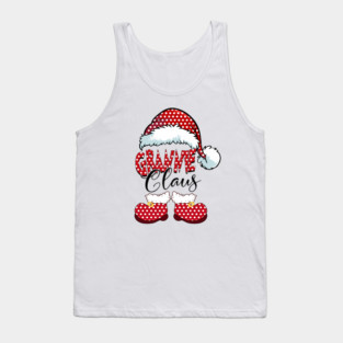 Cute Grannie Claus Xmas Santa Claus Merry Christmas Tank Top