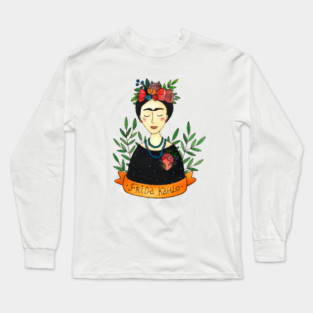 Frida Kahlo Long Sleeve T-Shirt