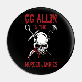 GG ALLIN Music Album Vol. 04 Pin