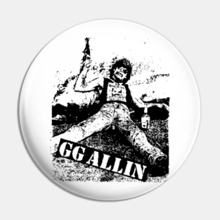 GG ALLIN Music Album Vol. 01 Pin