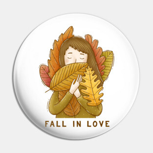 Fall In Love Pin
