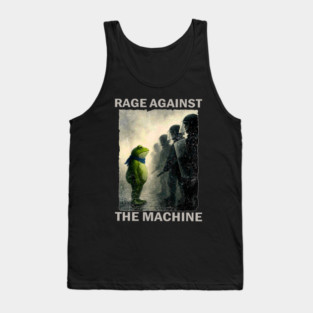 Portland-Frog Rage Against The Machine Tank Top
