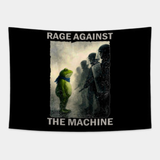 Portland-Frog Rage Against The Machine Tapestry