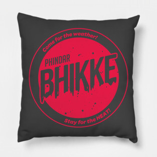 B.H.I.K.K.E. Phindar Red T-Shirt Pillow