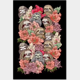 Because Sloths Posters and Art