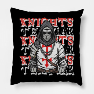 Knights templar Pillow