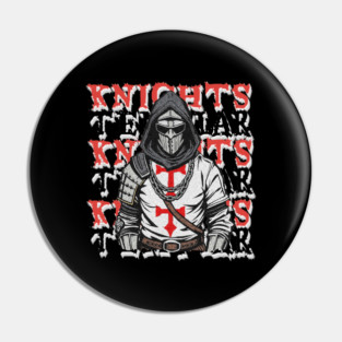 Knights templar Pin