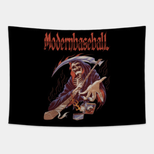 MODERN BASEBALL Tapestry