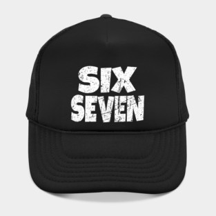 Six Seven Meme Tee - Funny Gen Alpha Slang Shirt Hat