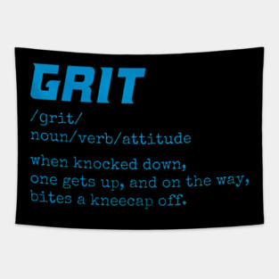 Funny Detroit Lions – Definition of Grit Tapestry