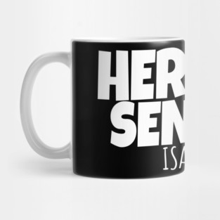 Here I Am Send Me Bible Verse Lord Saying Mug