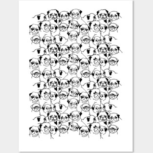 Oh Pug Posters and Art
