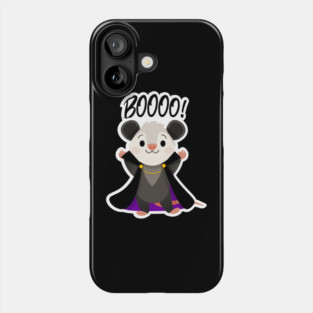 Booo Halloween Possum Phone Case