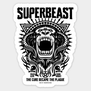 SUPERBEAST Sticker