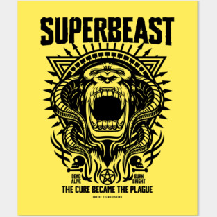SUPERBEAST Posters and Art