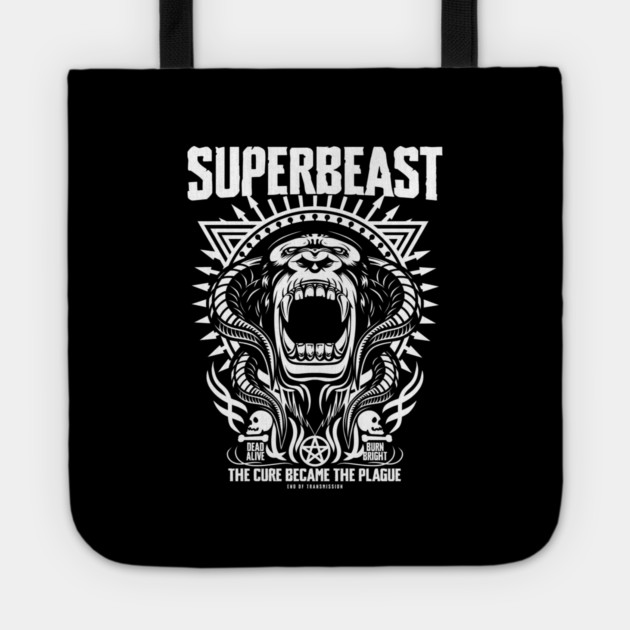 SUPERBEAST Tote by artslaves