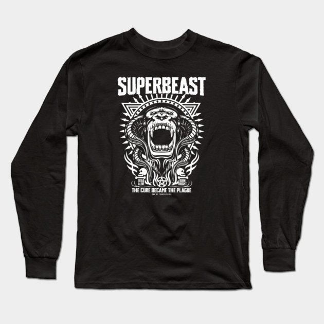 SUPERBEAST Long Sleeve T-Shirt by artslaves