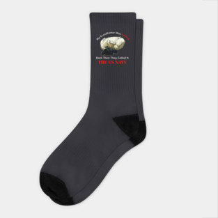 My Grandfather Was ANTIFA — US Navy Socks