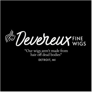 Devereux Fine Wigs – Detroit Elegance with Attitude Posters and Art