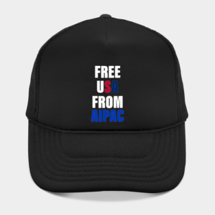 free usa from aipac Hat