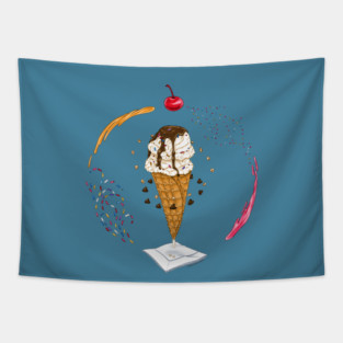 Ice Cream Dream Tapestry