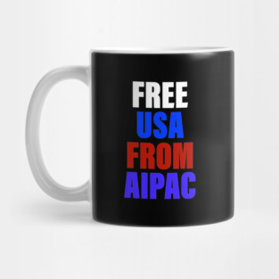 Free USA from AIPAC Mug