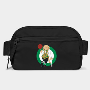 Cute Labrador Basketball Labrador Retriever Dog Boston Basketball Sport Green Bag