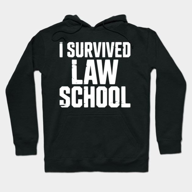 I Survived Law School Hoodie by Frank Ring