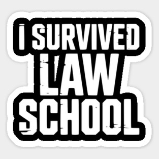 I Survived Law School Magnet