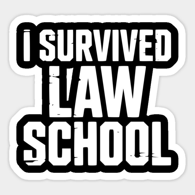 I Survived Law School Magnet by Frank Ring