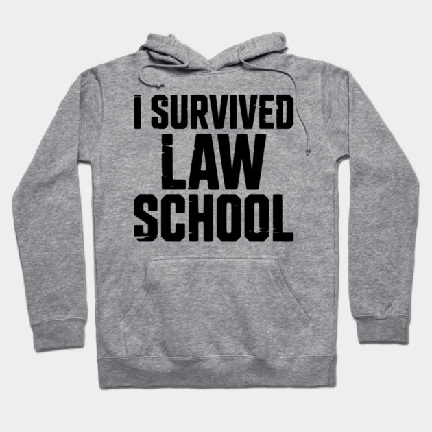 I Survived Law School Hoodie by Frank Ring