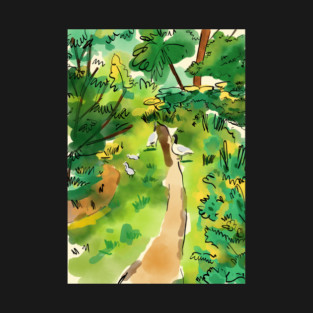 Geese in the park T-Shirt