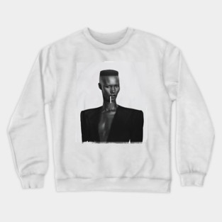 Grace Jones retro Crewneck Sweatshirt