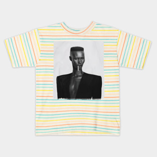 Grace Jones retro Kids T-Shirt