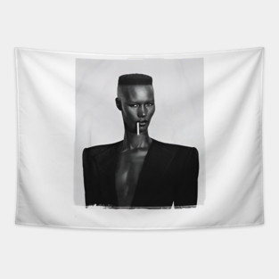 Grace Jones retro Tapestry