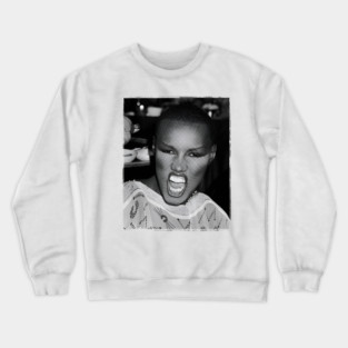 Grace Jones retro Crewneck Sweatshirt