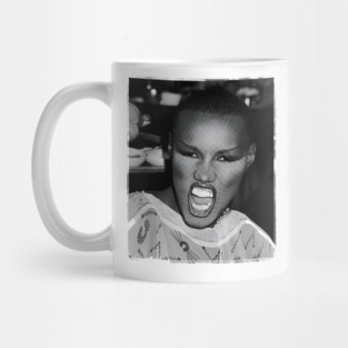 Grace Jones retro Mug