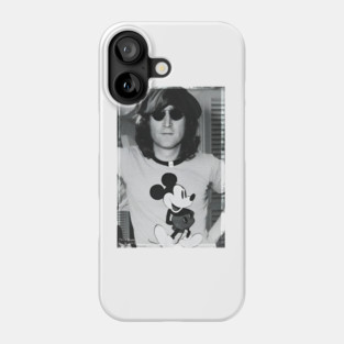 John Lennon retro, retro, fedora, sunglasses, 70s Phone Case