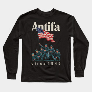 antifa Long Sleeve T-Shirt